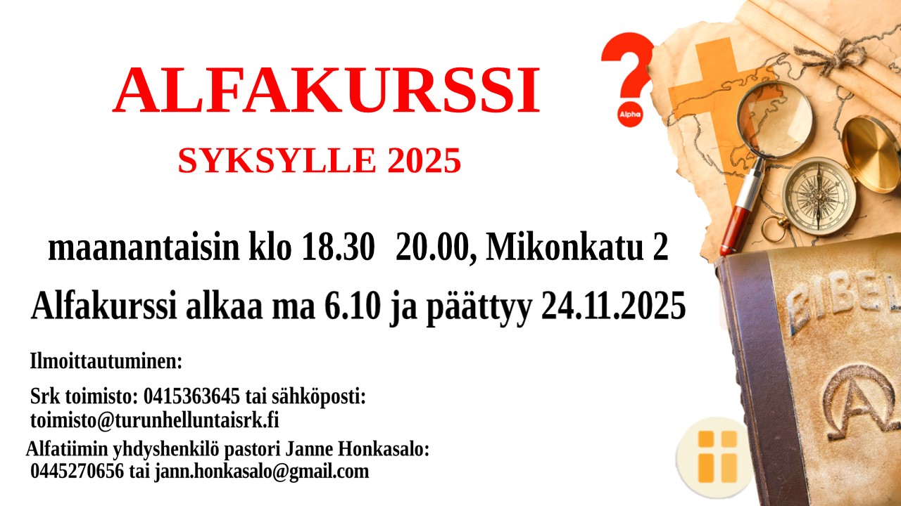 alfakurssi 2025 PowerPoint dia