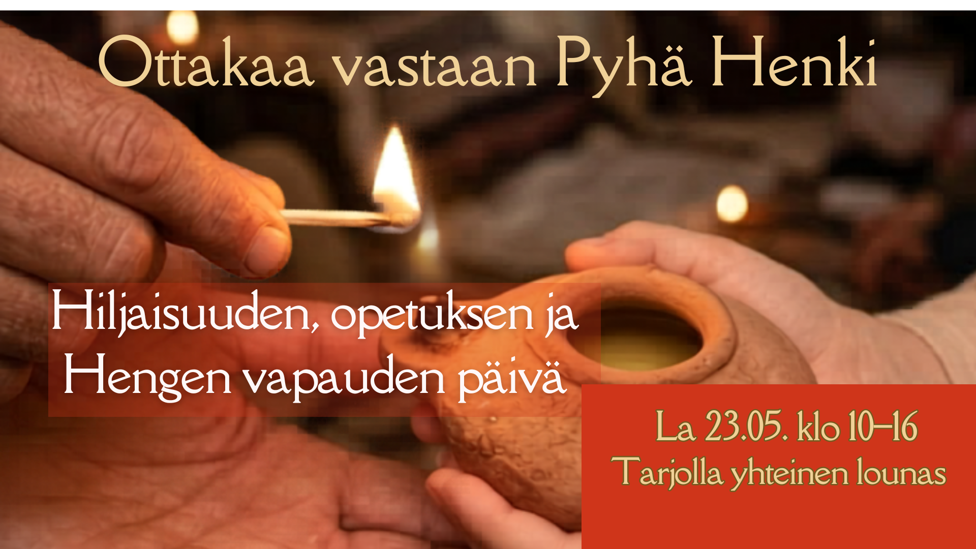 Ottakaa vastaan Pyhä Henki