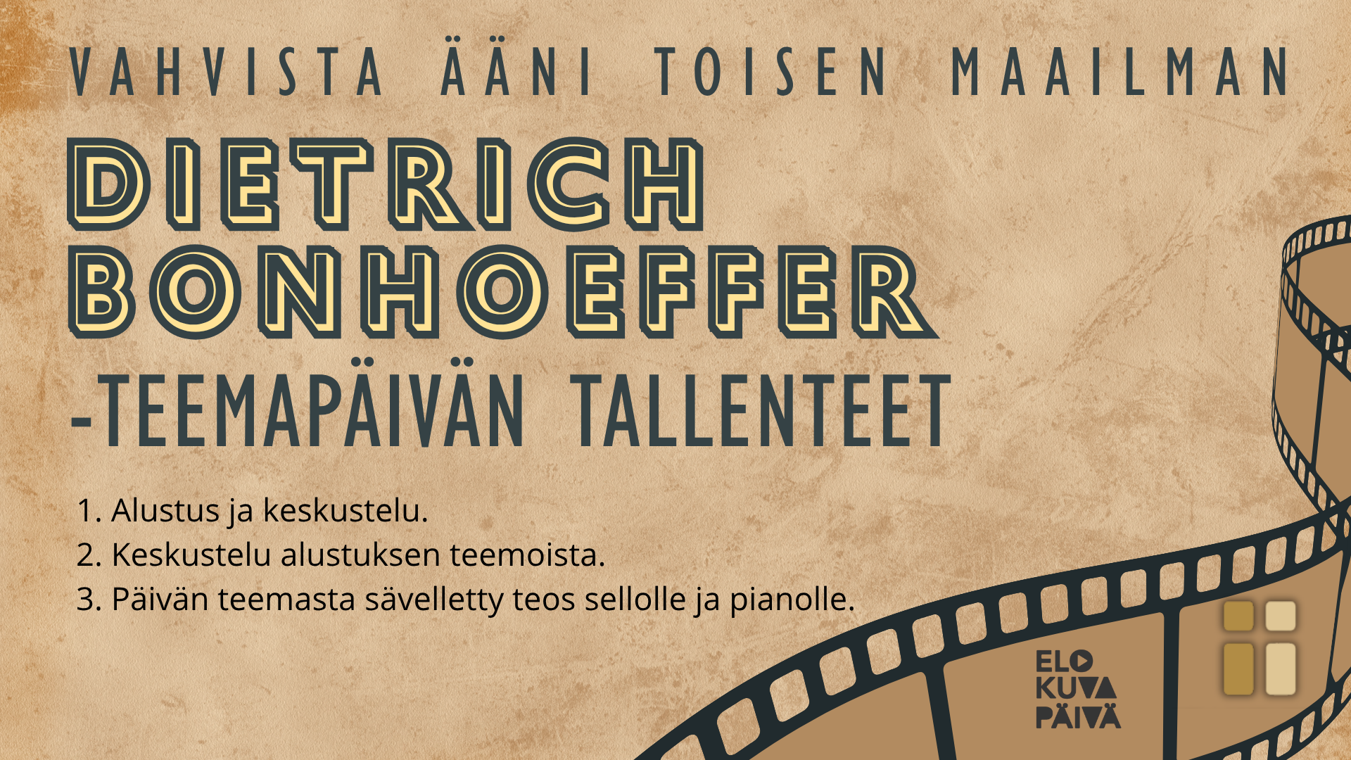 Dietrich Bonhoeffer 5.9 BANNERI